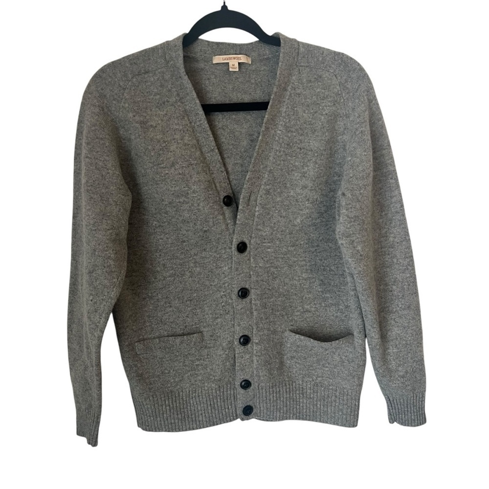 Uniqlo Gray Men's Cardigan Sweater